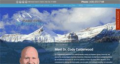 Desktop Screenshot of parkcitydentistry.com