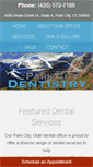 Mobile Screenshot of parkcitydentistry.com